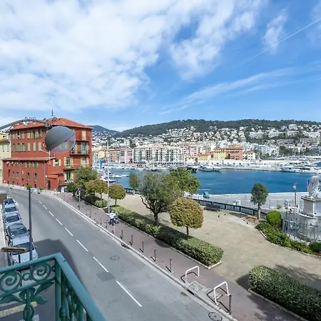 Apartment Quartier Du Port, Jolie 2 Pieces Avec Vue Mer Nice